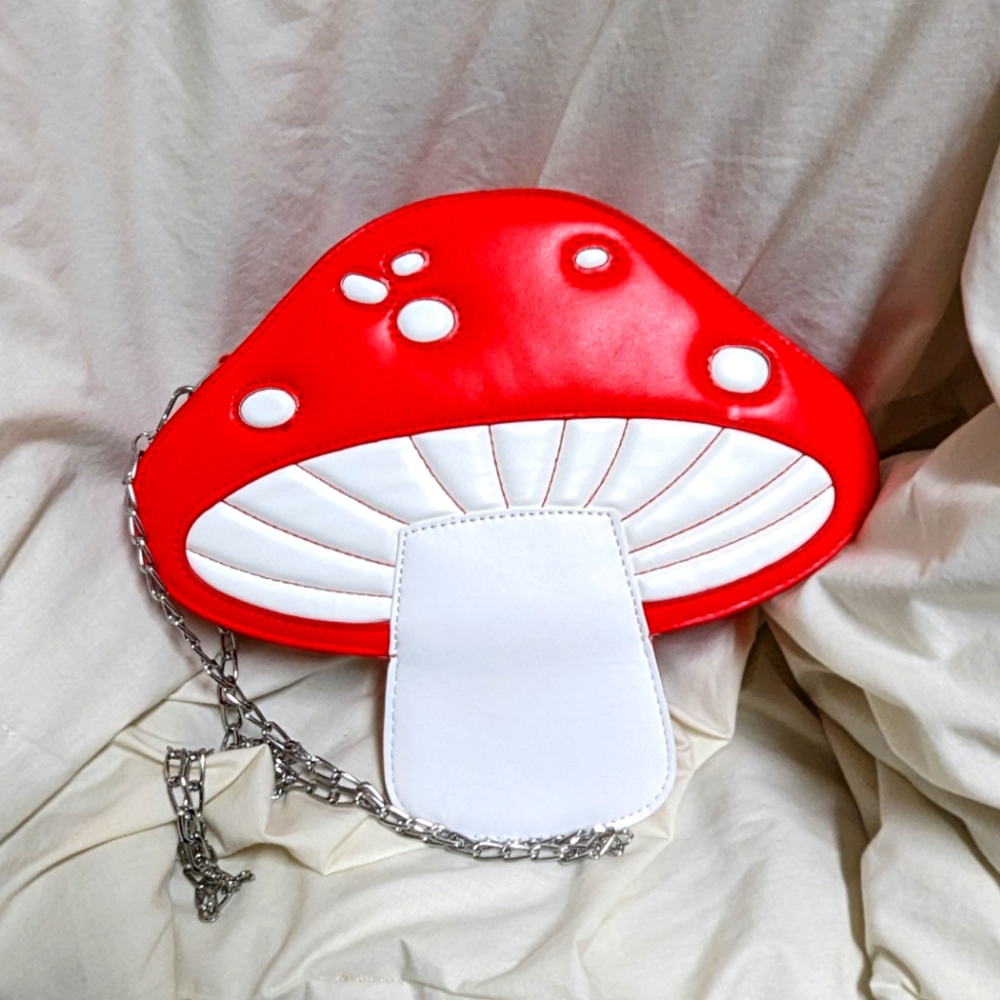 Mushroom Crossbody Purse